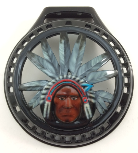 Indian Motorcycle Painted Horn Cover P8