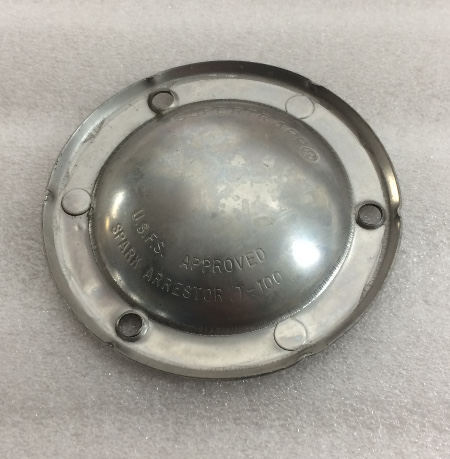 37-409 Indian Exhaust End Cap Closed 1999 - 2003